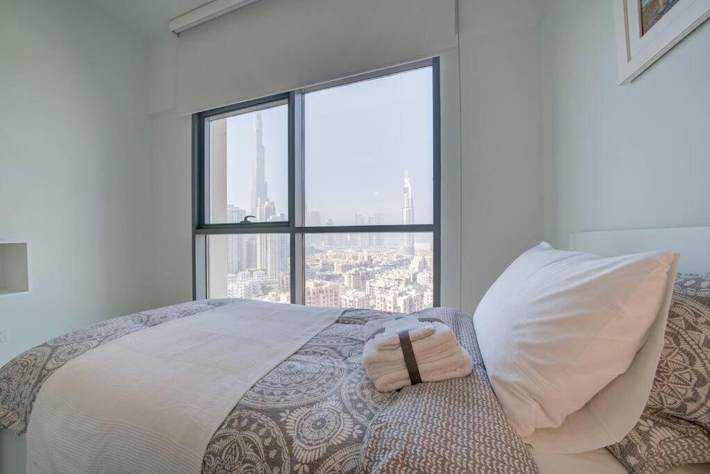 Ferienwohnung Burj Khalifa View - 2BR&Maid - Brand New Dubai Exterior foto