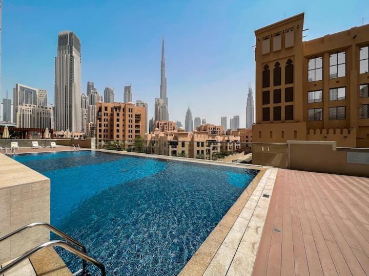 Ferienwohnung Burj Khalifa View - 2BR&Maid - Brand New Dubai Exterior foto